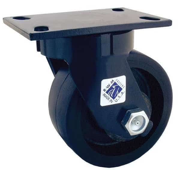 Kingpinless Swivel Plate Caster, 2000 lb.
