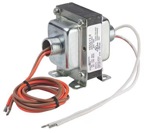 Class 2 Transformer, 40VA, 24VAC, Foot, JOHNSON CONTROLS, Mfr# Y65G13-0