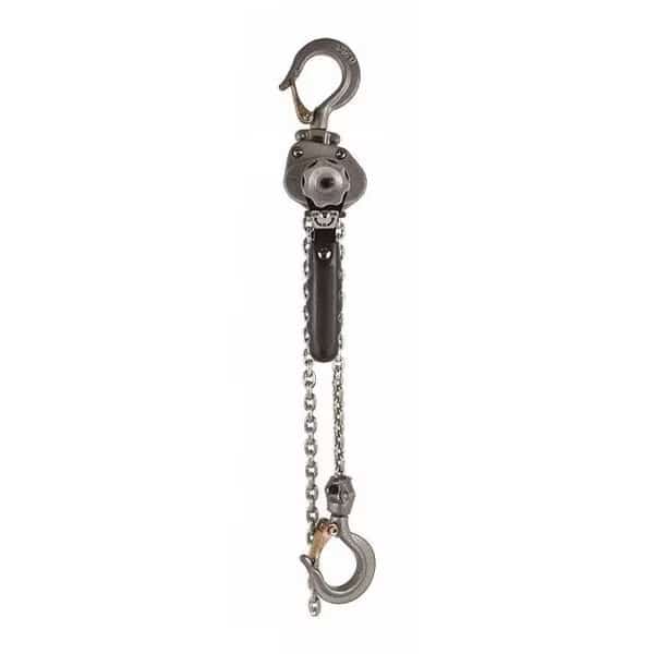 Compact Lever Hoist 10FT Chain 0.25 Ton, 500 lb. Load Capacity, 10 ft Hoist Lift, Wilton, Mfr#: JLH-25-10