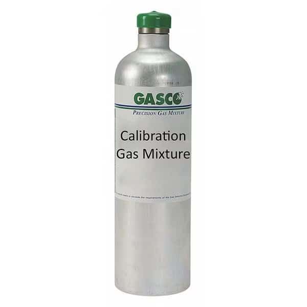 Calibration Gas, Ethanol, Nitrogen, 34 L, C-10 Connection, +/-5% Accuracy, 500 psi Max. Pressure