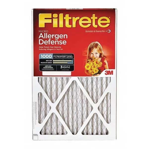 Micro Allergen Reduction Filter, 16"x25"x1"