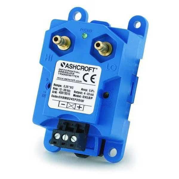 Differential Transmittr,-0.1 to 0.1 in w, Mfr#: CX8MB242P1IWL, ASHCROFT