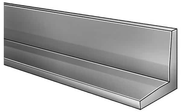 Angle Stock,304SS,3/8 In T,3 In Leg,7 ft, Mfr#: 4YTP8, EnjoyTool select