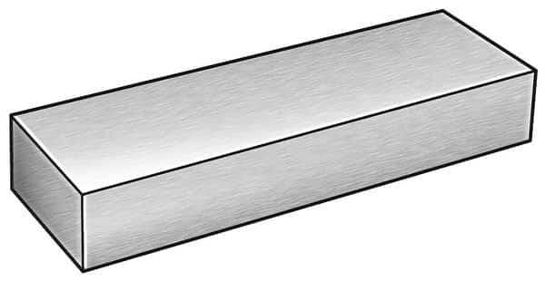 Bar Stock, Al, 6061, 3/4 x 12 In, 3 Ft