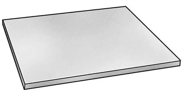 Plate, Al, 6061, 1 1/4 x 12 x 12 In