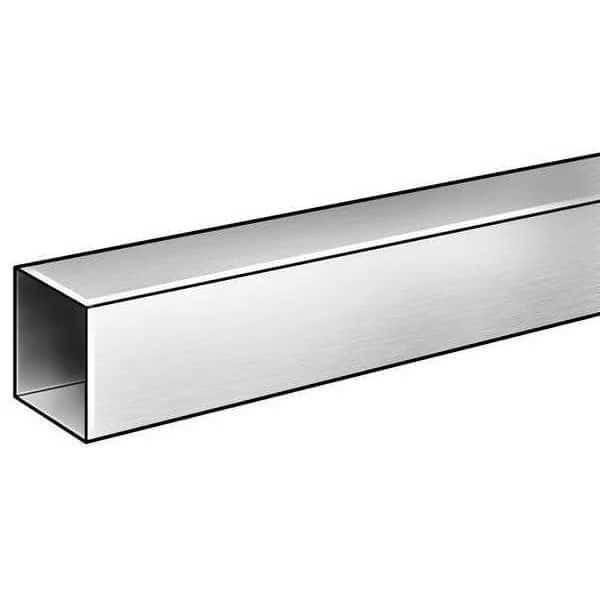 Sq Tube, 304SS, 2 OD Sq x 1 3/4 ID Sq, 6 ft