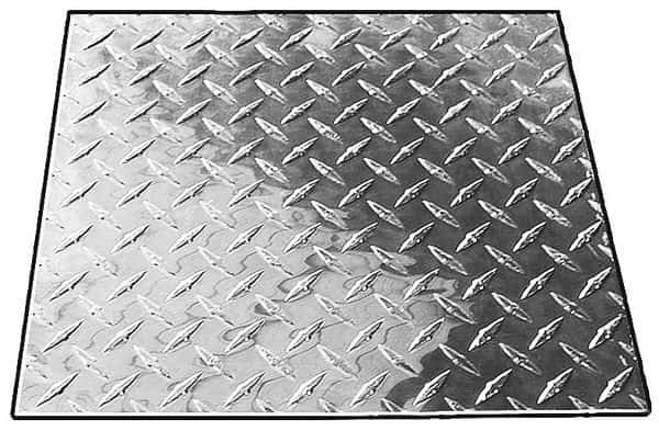 Plate Stock, Tread, 1009 Stl, 1/4" T, 1 x 1 Ft., EnjoyTool select, Mfr# HDP.25X12-12