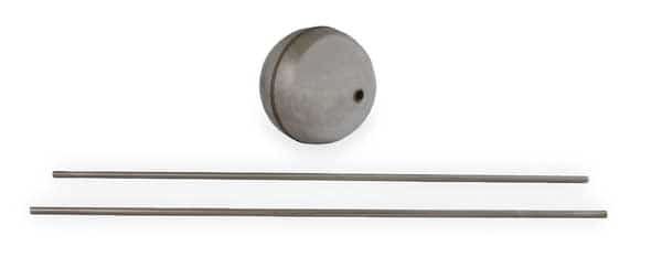 Center Hole Float/Rod Assembly, Round, 7In