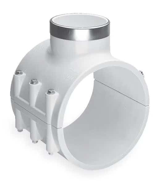 Saddle Clamp, Pipe 6 In, Out 1 1/2In(F)NPT
