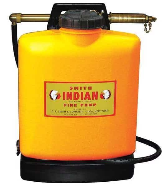 5 gal. Fire Pump, Poly Tank, 62" Hose Length