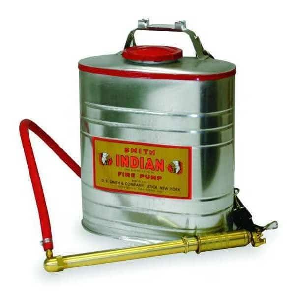 Wildland Fire Pump,5 Gal,Galvanized, Mfr#: 179014-1, INDIAN