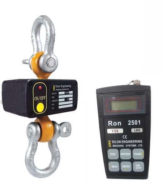 Crane Dynamometer, Steel, 7-5/7 In. H