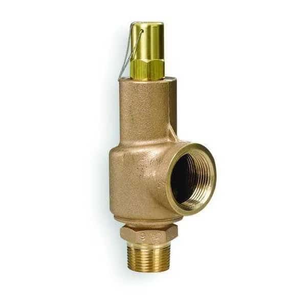 Safety Relief Valve, 3/4 x 1 In, 25 psi