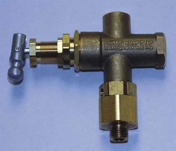 Venting Pilot Valve, 1/4" Inlet,115 PSI, Mfr#: P25VB-F, CONTROL PRODUCTS