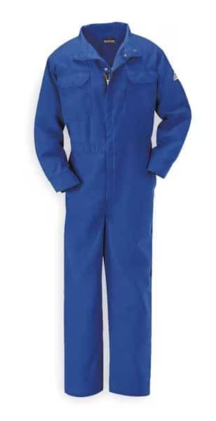 Coverall, 5.2 cal/sq cm ATPV, 2XL, 30 in Inseam, Nomex(R) IIIA, Zipper