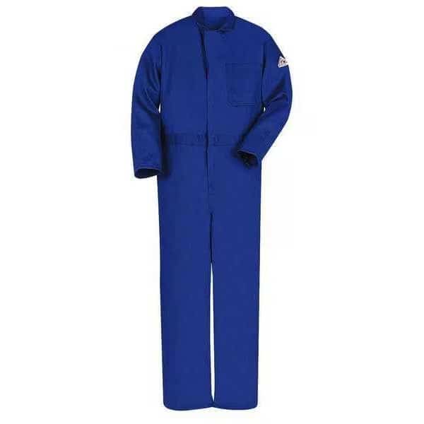 Coverall, 11 cal/sq cm ATPV, 2XL, 32 in Inseam, Excel FR(TM), Zipper