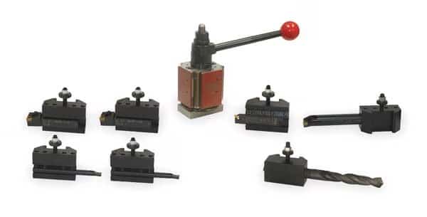 Tool Post & Holder Set, 8 PC, QITP60N