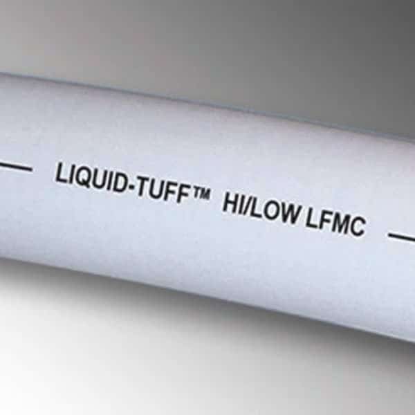 Liquid-Tight Conduit, 3 In x 25 ft, Gray, ALLIED TUBE & CONDUIT, Mfr# 6909-22-00