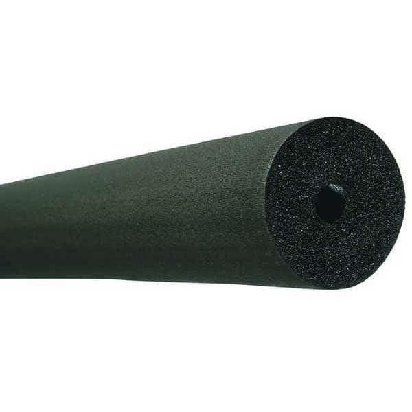 Pipe Insulation, 6 ft. L, NBR/PVC Based Elastomeric, 1/2 in Wall