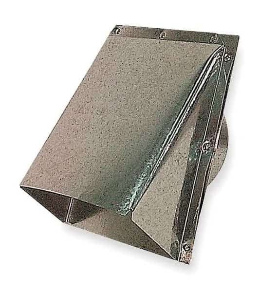 Outside Air Inlet Cap w/Bird Screen, 4 In, DAYTON, Mfr# 3F837