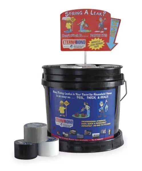 Roof Repair Tape, Size 2 In x 4 Ft, 60 Mil