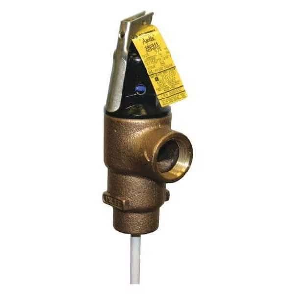 T and P Relief Valve, FNPT, 3/4 In. Inlet