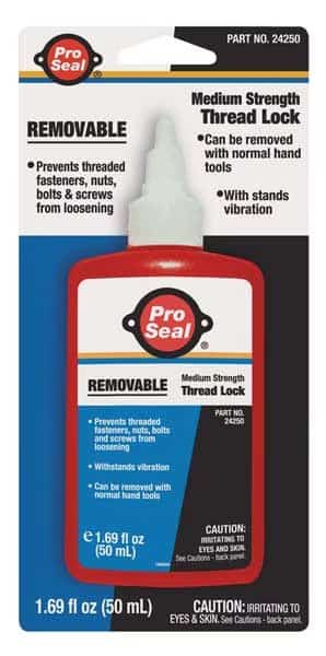 Threadlocker, PRO SEAL ANA-LOK(TM) 42, Blue, Medium, Liquid, 1.69 fl oz, Bottle