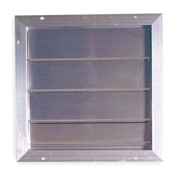 Gable Shutter,Aluminum,19 Long,19 Wide, Mfr#: 3HHR1, DAYTON