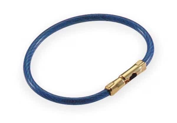 Flex-O-Loc Key Ring,Black,PK5, Mfr#: 7112005, LUCKY LINE PRODUCTS