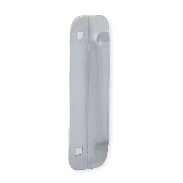 Door Latch Guard, Stainless Steel, 6"L x 1-5/8"W