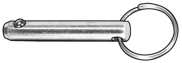 Ring Pin, Detent, 1/2x3 In, PK5, EnjoyTool select, Mfr# 30-49