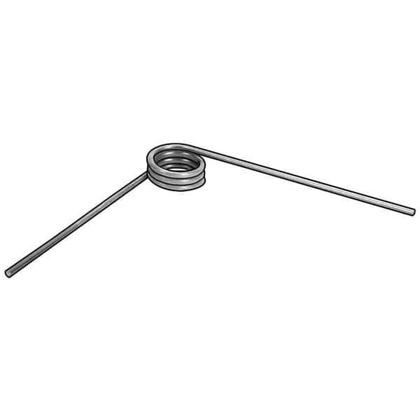 Torsion Spring, 90 Deg, 0.776 OD, Number of Coils: 3.25, EnjoyTool select, Mfr# 3HPL9