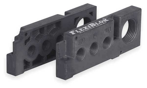 End Plate Kit,Mark 8 Manifold Blocks, Mfr#: 229-691, NUMATICS