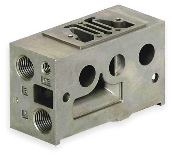 Manifold Block, 1 Station, 1/8 NPT