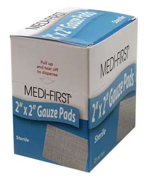 Gauze Pad, Sterile, 12 Ply Cotton, PK25