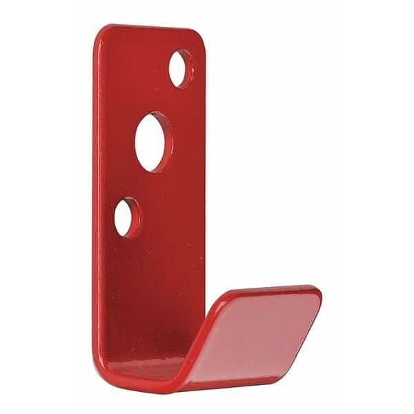 Fire Extinguisher Wall Hanger, Wall Bracket, Steel, For Tank Weight 20.9 lb 6 PK