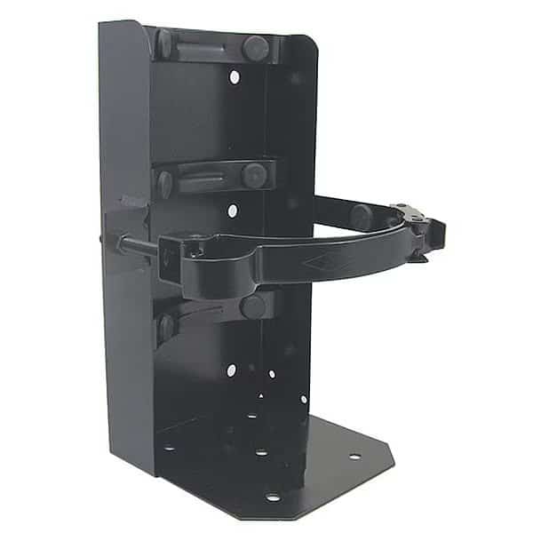 Fire Extinguisher Bracket, Box Type Bracket, Steel, For Tank Weight 20 lb