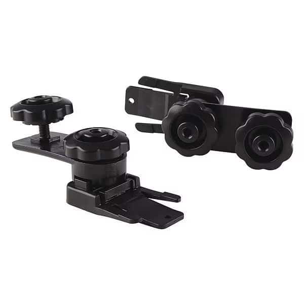 Faceshield Adapter, Slotted, Blk, PR