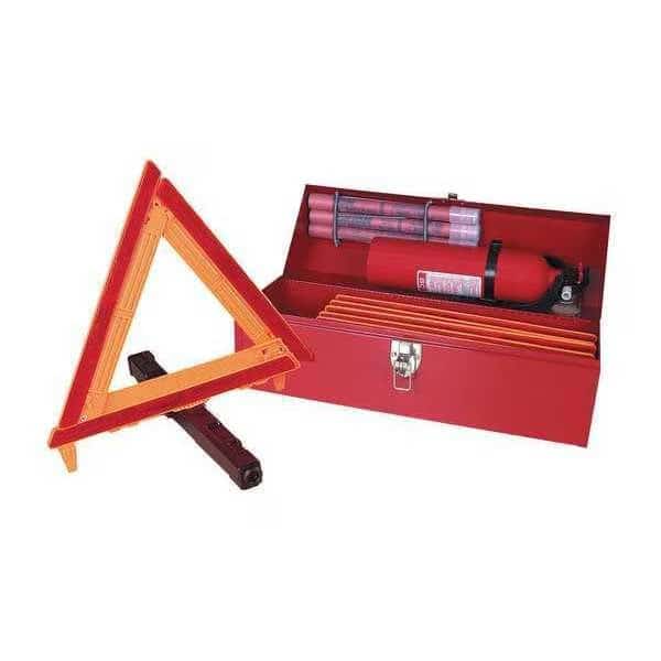 Roadside Emergency Kit/Triangle, 8 Piece