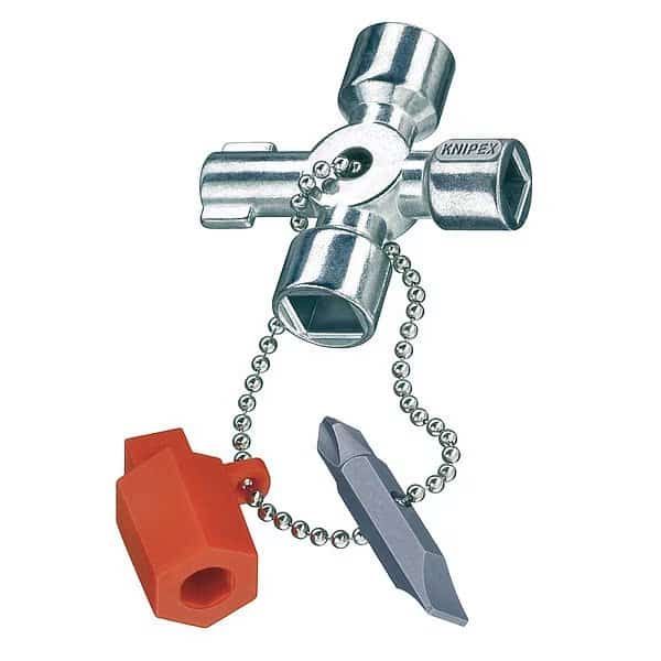 Control Cabinet Key, 2 53/64 In L
