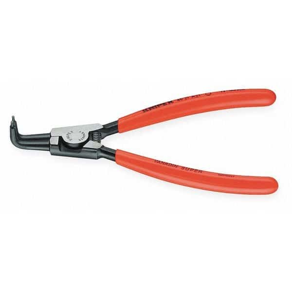 Retaining Ring Pliers, 0.078In Tip, 90 Deg