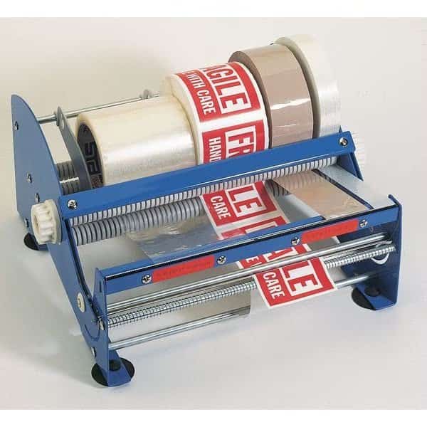 Tape/Label Dispenser, 1" Tape and Labels
