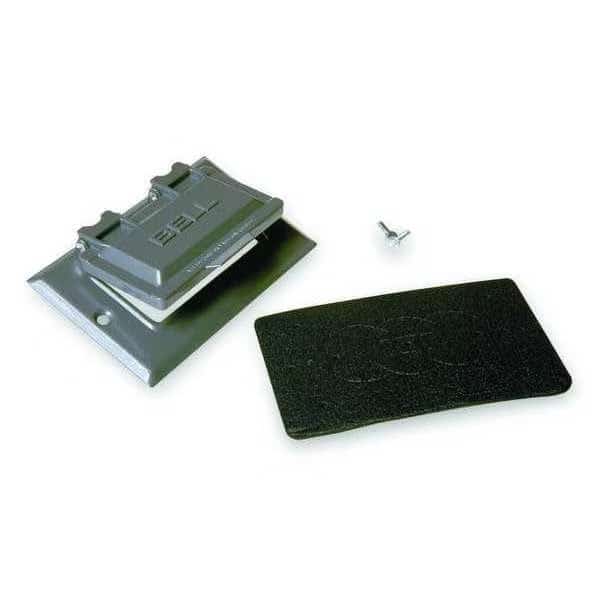 Weatherproof Cover, Single Gang Box Type, 1 Gang, Flip/Snap Cover