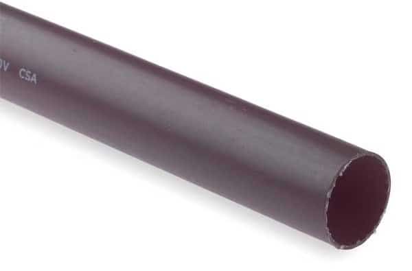 Adhesive Lined Heat Shrink Tube, Heavy Wall, 3:1 I.D. Shrink Ratio, 1.1 in I.D. Before Shrinking