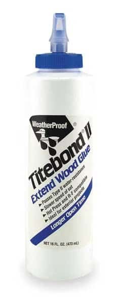 Wood Glue,16 fl oz,Bottle Container, Mfr#: 4134, TITEBOND