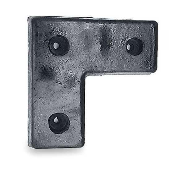 Dock Bumper,18 x 4 x 18 In,Rubber, Mfr#: L-1818-4, VESTIL