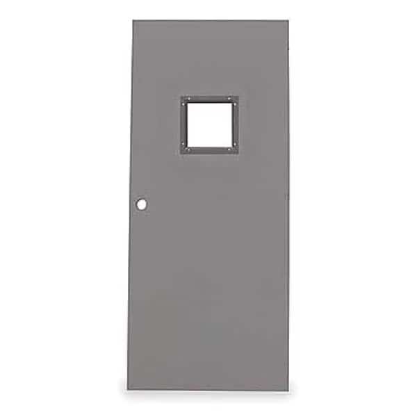 Vision Light Steel Door,84x32 In,Mortise, Mfr#: CHMD x VL28 70 x MORT-CE-18ga, CECO