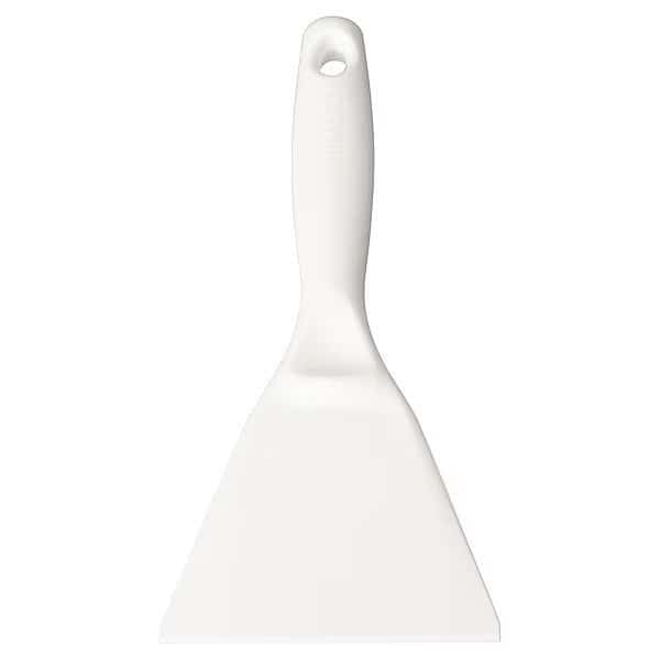 Large Hand Scraper, White, 4x9-3/4 In.