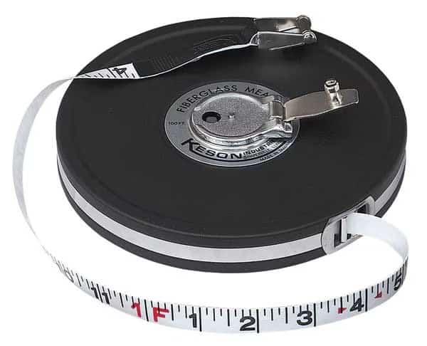 50 ft/15m Tape Measure, 1/2 in Blade