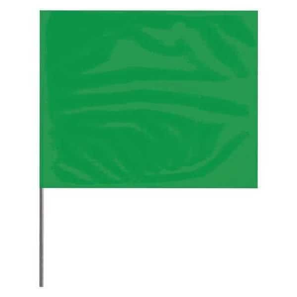 Marking Flag,Green,Blank,PVC,PK100, Mfr#: 4521G-200, PRESCO PRODUCTS CO